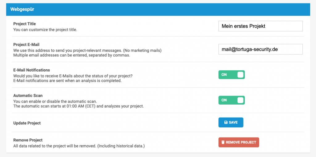 Monitor Einstellungen